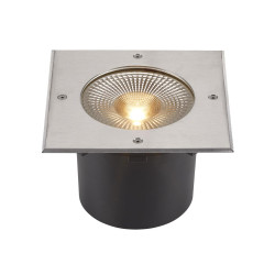 Encastré de sol extérieur ROCCI 200 carré inox LED 16W 3000K IP65/IP67 - SLV - 1006105