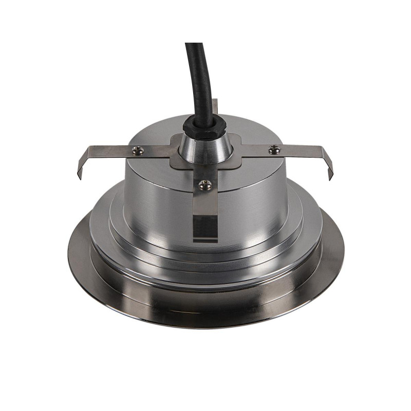 Encastré de sol ext DASAR FLAT 120 inox LED 7W 3000K IP65/IP67 inox 304 - SLV - 1006106