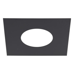Bague de réduction pour encastré downlight NUMINOS® intérieur carrée noir - SLV - 1006145