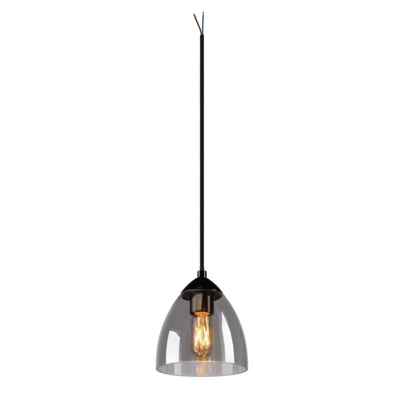 Suspension intérieure PARA CONE GL verre fumé noir GU10 25W max - SLV - 1006159