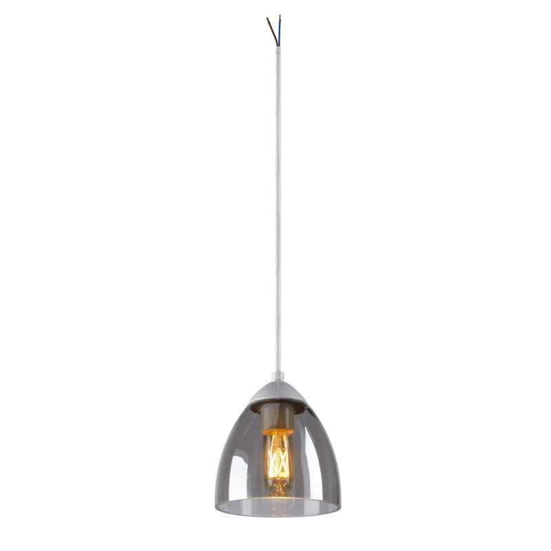 Suspension intérieure PARA CONE GL verre fumé blanc GU10 25W max - SLV - 1006160