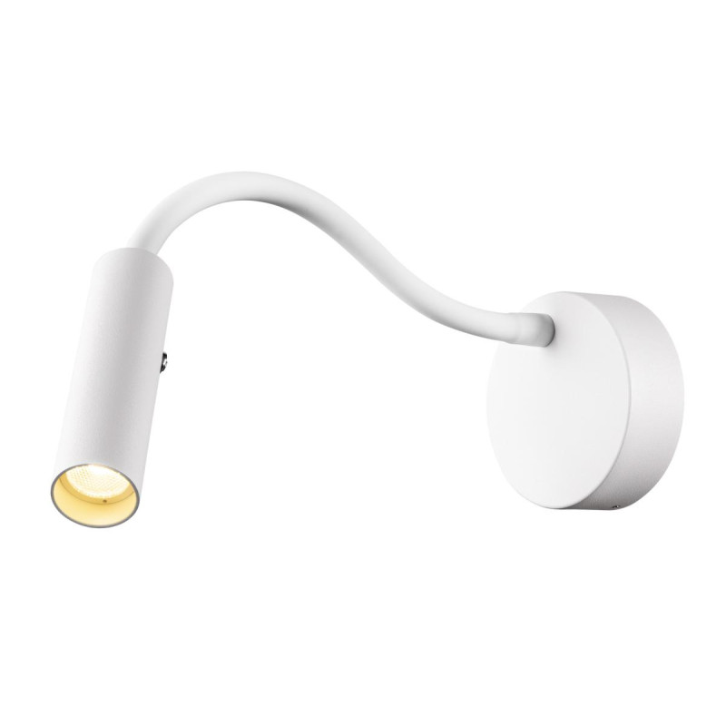 Applique liseuse KARPO GOOSE blanc LED 6W 3000K avec bouton variable - SLV - 1006161