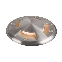 Encastré de sol extérieur SMALL PLOT cache 4 fenêtres inox inox 316 - SLV - 1006175