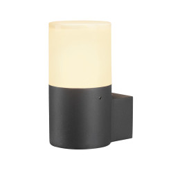 Applique extérieure ronde GRAFIT gris E27 11W max IP44 - SLV - 1006178