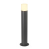 Borne extérieure ronde GRAFIT 60 gris E27 11W max IP44 - SLV - 1006181