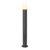 Borne extérieure ronde GRAFIT 90 gris E27 11W max IP44 - SLV - 1006182