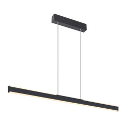 Suspension LED ONE LINEAR 100 intérieur up/down noir LED - SLV - 1006185