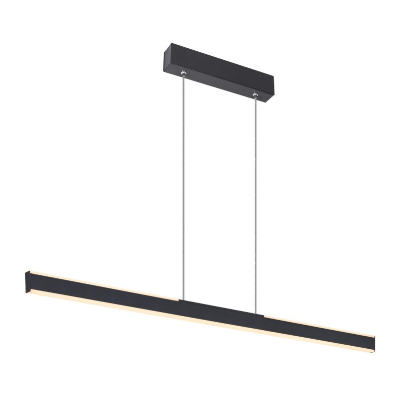 Suspension LED ONE LINEAR 100 intérieur up/down noir LED - SLV - 1006185