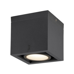 Plafonnier ESKINA FRAME CL simple extérieur gris 15W max 240V - SLV - 1006316