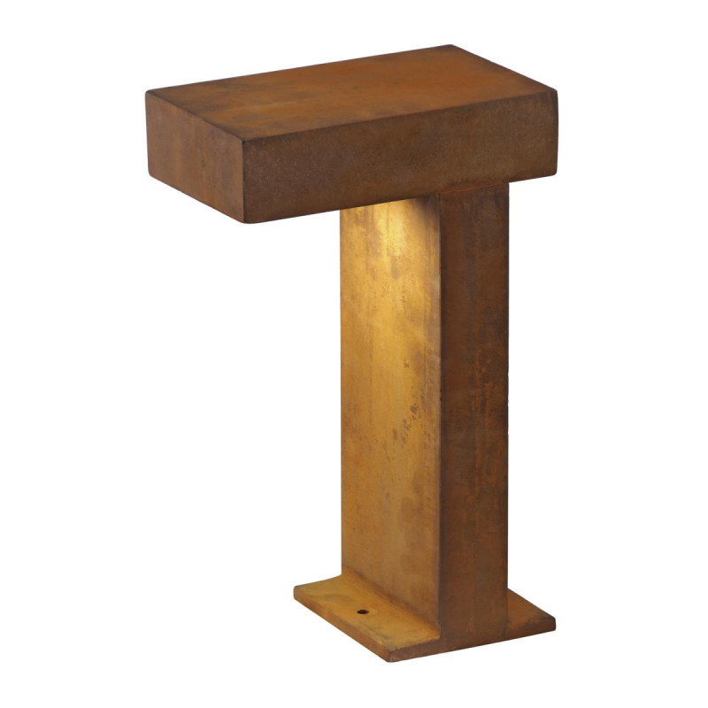 Borne extérieure RUSTY® PATHLIGHT 40 rouille LED 88W 3000K IP 55 bord mer - SLV - 1006346