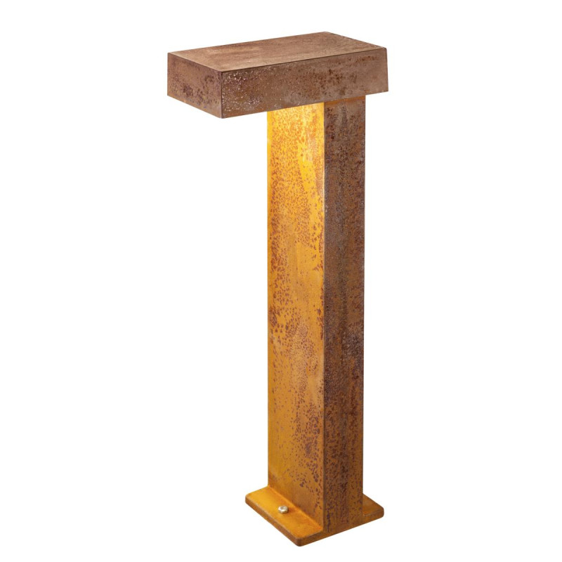 Borne extérieure RUSTY® PATHLIGHT 70 rouille LED 88W 3000K IP 55 bord mer - SLV - 1006347