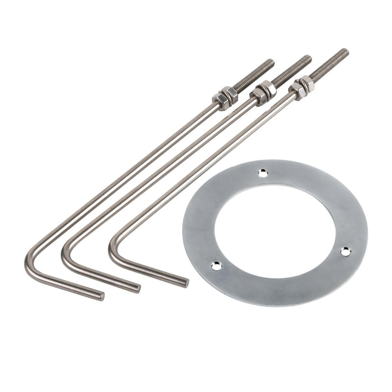 Kit de fixation M-POL extérieur acier inoxydable - SLV - 1006382