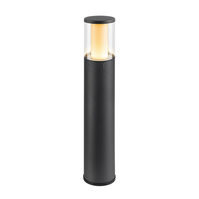 Tête de lampe borne M-POL extérieur gris LED 11W 2700/3000K IP 65 - SLV - 1006384