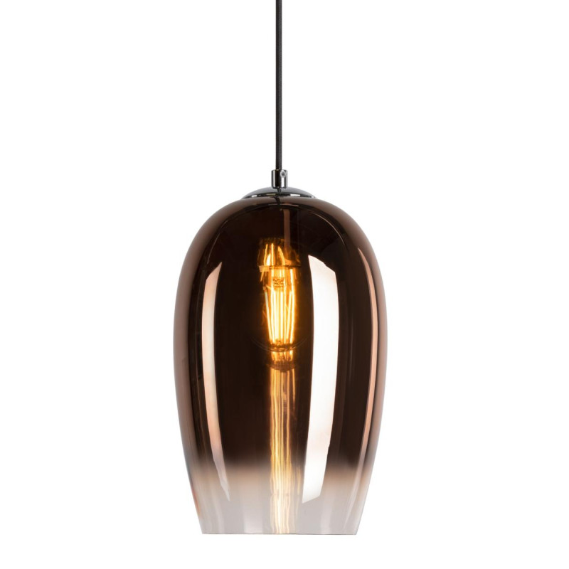 Suspension PANTILO OVAL intérieure cuivre E27 15W max 240V IP 20 - SLV - 1006400