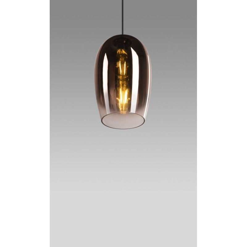 Suspension PANTILO OVAL intérieure cuivre E27 15W max 240V IP 20 - SLV - 1006400