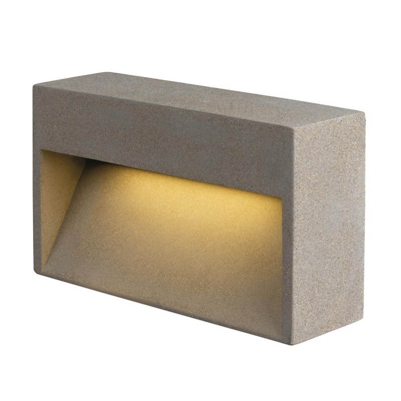 WL applique murale CONCRETO L gris 12W 570&nbsp;lm 3000&nbsp;K - SLV - 1006405