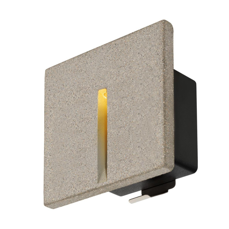 Applique encastrée CONCRETO L gris 32W 15&nbsp;lm 3000&nbsp;K - SLV - 1006407