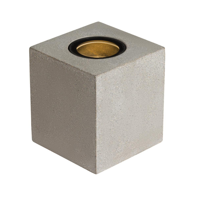 Luminaire mobile CONCRETO extérieur carré gris GU10 10W max 240V IP 65 - SLV - 1006409
