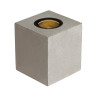 Luminaire mobile CONCRETO extérieur carré gris GU10 10W max 240V IP 65 - SLV - 1006409