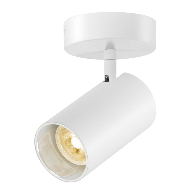Applique et plafonnier ASTO TUBE cylindrique GU10 1x max. 10W blanc - SLV - 1006424