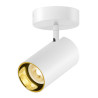 Applique et plafonnier ASTO TUBE cylindrique GU10 1x max. 10W blanc - SLV - 1006424
