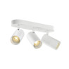 Applique et plafonnier ASTO TUBE cylindrique GU10 3x max. 10W blanc - SLV - 1006428