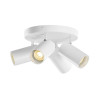 Plafonnier ASTO TUBE cylindrique GU10 4x max. 10W blanc - SLV - 1006430