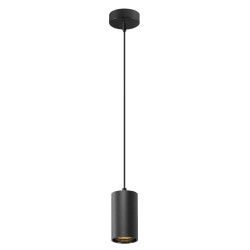 Suspension ASTO TUBE GU10 longueur de suspension 250&nbsp;cm 1x max. 10W noir - SLV - 1006431