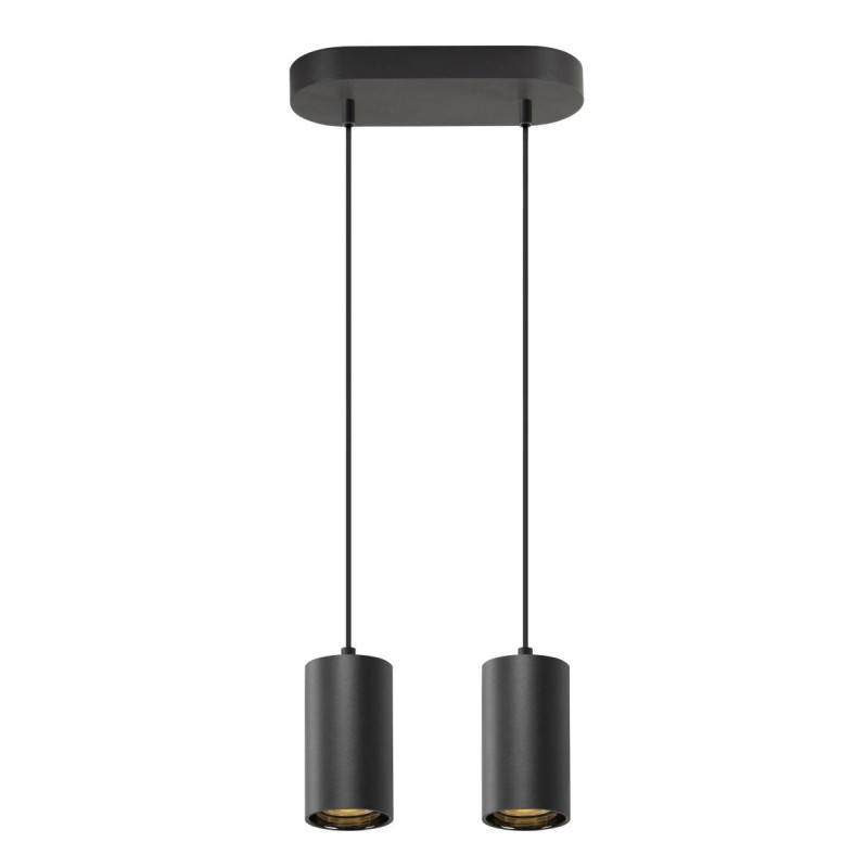 Suspension ASTO TUBE GU10 longueur de suspension 250&nbsp;cm 2x max. 10W noir - SLV - 1006433