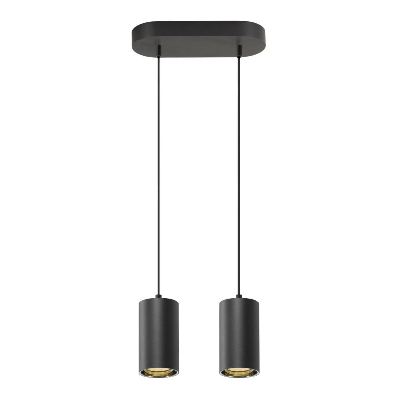 Suspension ASTO TUBE GU10 longueur de suspension 250&nbsp;cm 2x max. 10W noir - SLV - 1006433