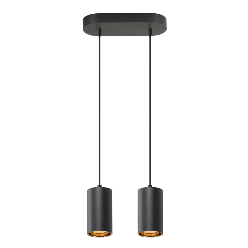 Suspension ASTO TUBE GU10 longueur de suspension 250&nbsp;cm 2x max. 10W noir - SLV - 1006433