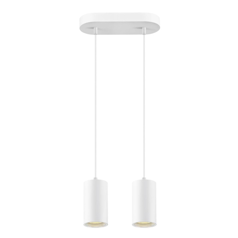 Suspension ASTO TUBE GU10 longueur de suspension 250&nbsp;cm 2x max. 10W blanc - SLV - 1006434