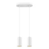 Suspension ASTO TUBE GU10 longueur de suspension 250&nbsp;cm 2x max. 10W blanc - SLV - 1006434