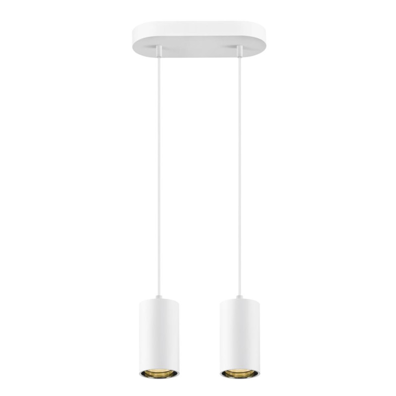 Suspension ASTO TUBE GU10 longueur de suspension 250&nbsp;cm 2x max. 10W blanc - SLV - 1006434