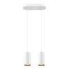 Suspension ASTO TUBE GU10 longueur de suspension 250&nbsp;cm 2x max. 10W blanc - SLV - 1006434