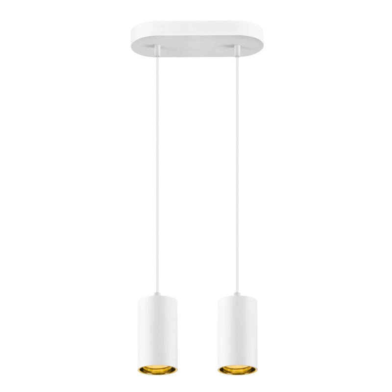 Suspension ASTO TUBE GU10 longueur de suspension 250&nbsp;cm 2x max. 10W blanc - SLV - 1006434