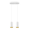 Suspension ASTO TUBE GU10 longueur de suspension 250&nbsp;cm 2x max. 10W blanc - SLV - 1006434