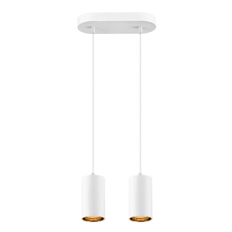 Suspension ASTO TUBE GU10 longueur de suspension 250&nbsp;cm 2x max. 10W blanc - SLV - 1006434