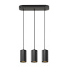 Suspension ASTO TUBE GU10 longueur de suspension 250&nbsp;cm 3x max. 10W noir - SLV - 1006435