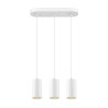 Suspension ASTO TUBE GU10 longueur de suspension 250&nbsp;cm 3x max. 10W blanc - SLV - 1006436