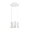 Suspension ASTO TUBE GU10 longueur de suspension 250&nbsp;cm 4x max. 10W blanc - SLV - 1006438