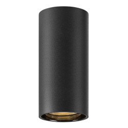 Plafonnier ASTO TUBE cylindrique GU10 1x max. 10W noir - SLV - 1006439
