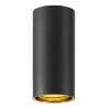 Plafonnier ASTO TUBE cylindrique GU10 1x max. 10W noir - SLV - 1006439