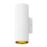 Applique murale ASTO TUBE cylindrique GU10 2x max. 10W blanc - SLV - 1006444