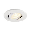 Collerette décorative UNIVERSAL DL intérieur rond blanc orientable - SLV - 1007092