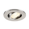 Collerette décorative UNIVERSAL DL intérieur rond alu brossé orientable - SLV - 1007093