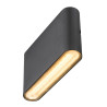Applique murale OVAL 14WL 2700/3000&nbsp;K 6W noir - SLV - 1007142
