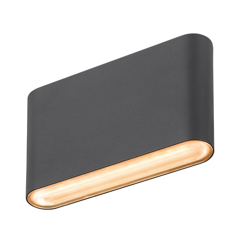 Applique murale OVAL 14WL 2700/3000&nbsp;K 6W noir - SLV - 1007142