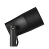 Projecteur ext. SYNA GARDEN spot piquet noir LED 6W 3000K 540lm IP65 - SLV - 1007147