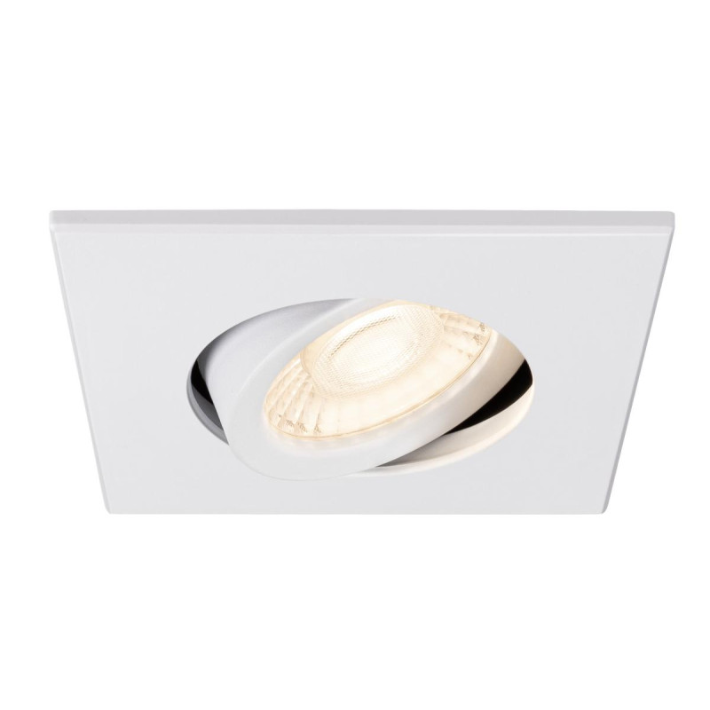 Collerette décorative UNIVERSAL DL intérieur carré blanc orientable - SLV - 1007185